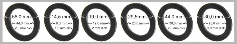 EPDM - Flachdichtungen EPDM - Flachdichtungen
